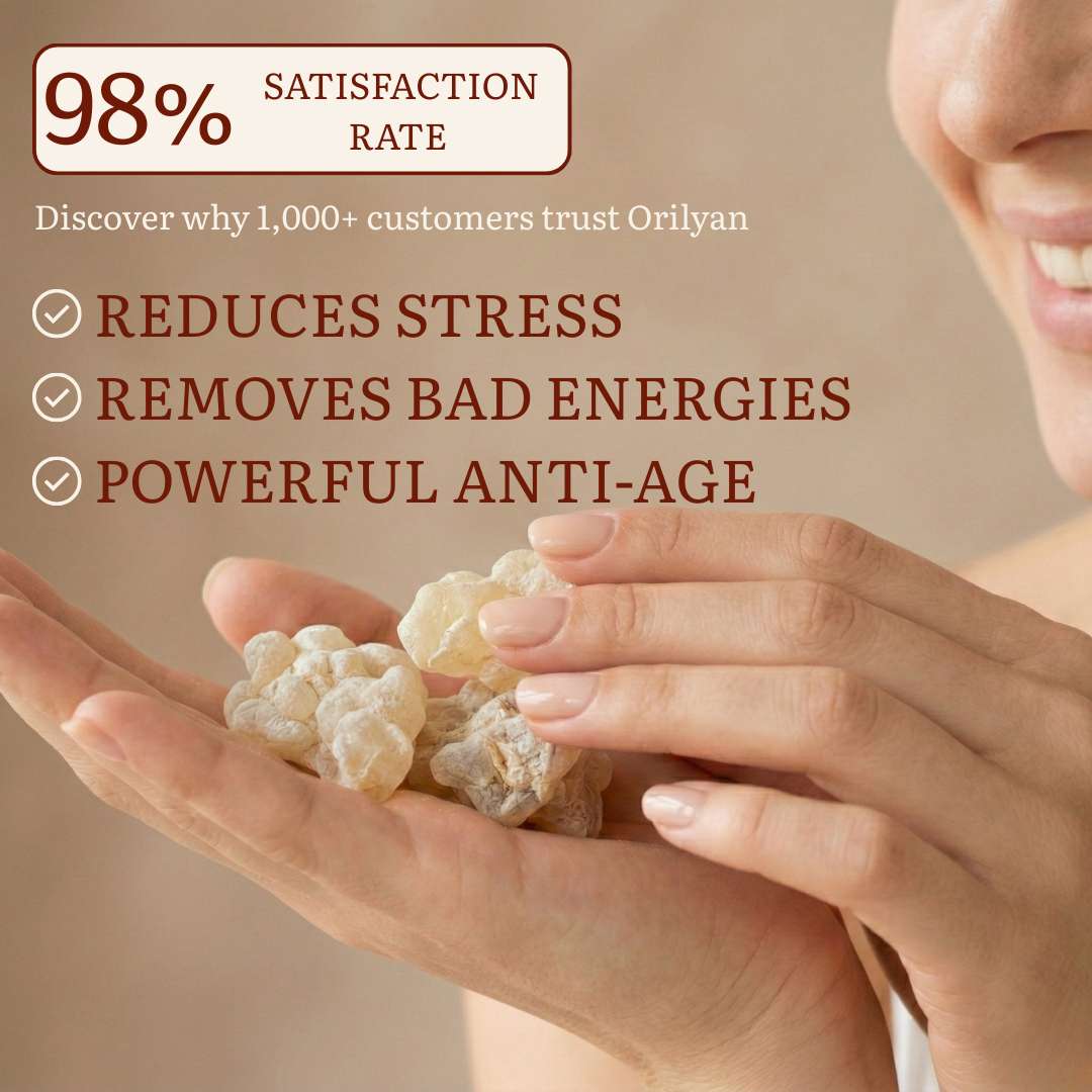 Orilyan Encens Premium – Résine de Boswellia Sacra 100% Pure