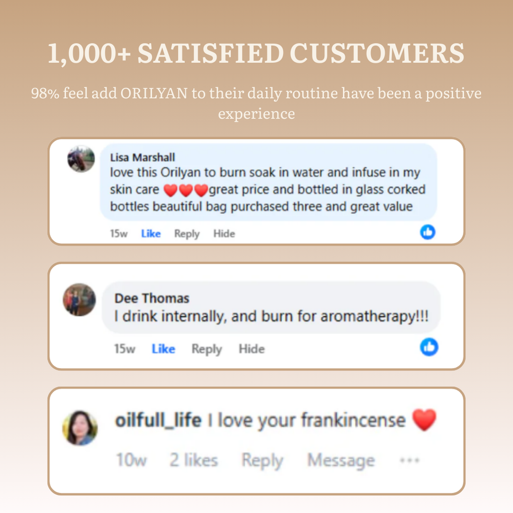 Orilyan Encens Premium – Résine de Boswellia Sacra 100% Pure