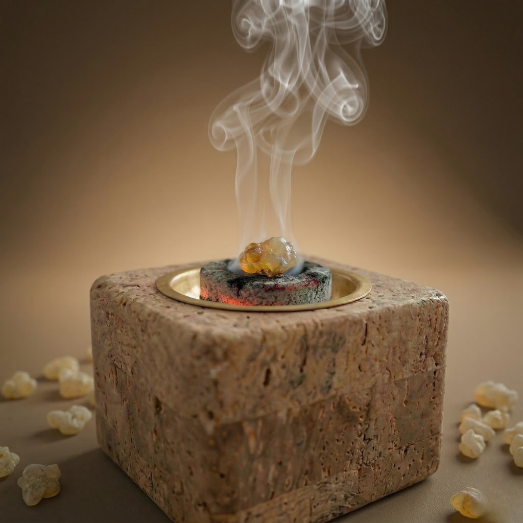 10 Natural Charcoal Discs – For Frankincense Rituals
