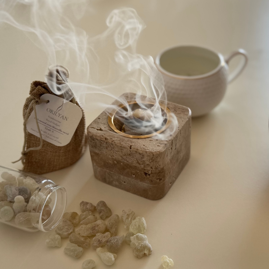 Orilyan Résine d'encens 100 % pure Boswellia Sacra